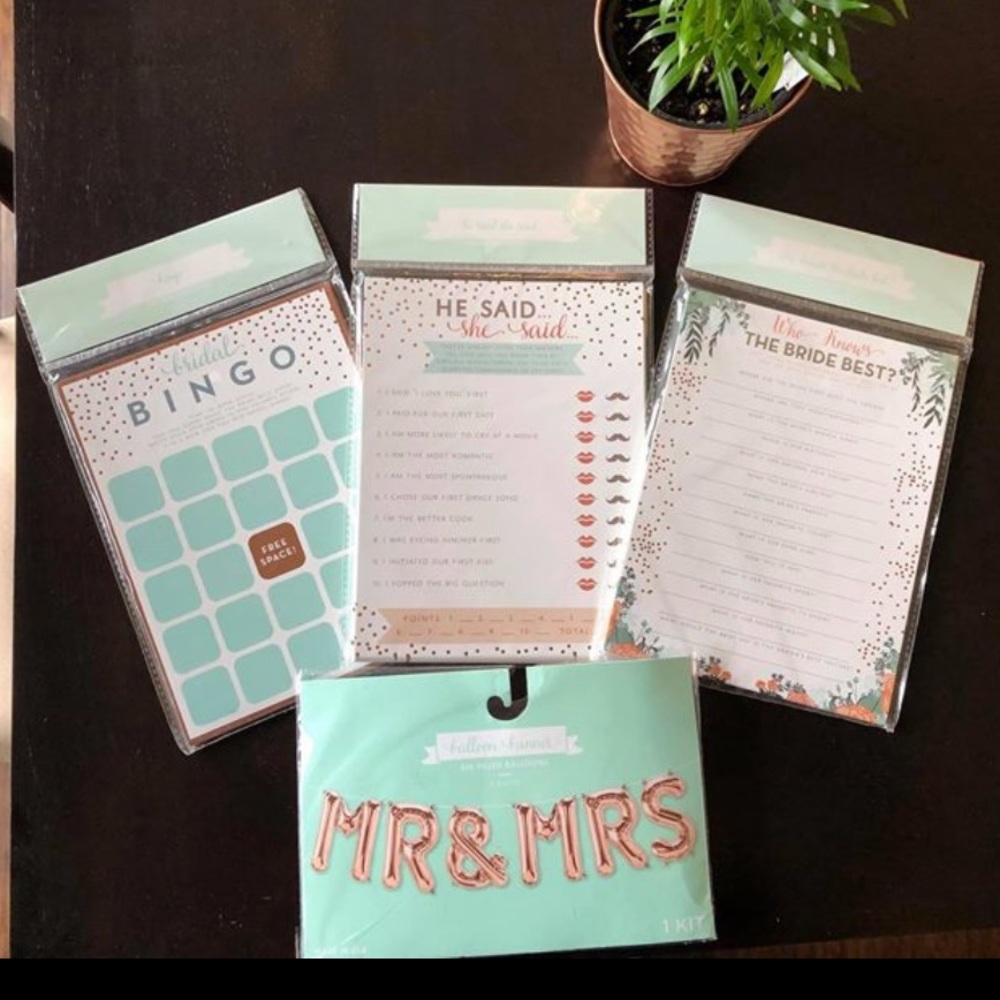 Bridal Shower Games + Balloon Pack